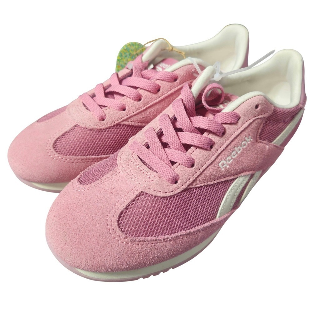 REEBOK Pink Fiori Low Profile Jogger Sneakers  Size 8.5 NWT